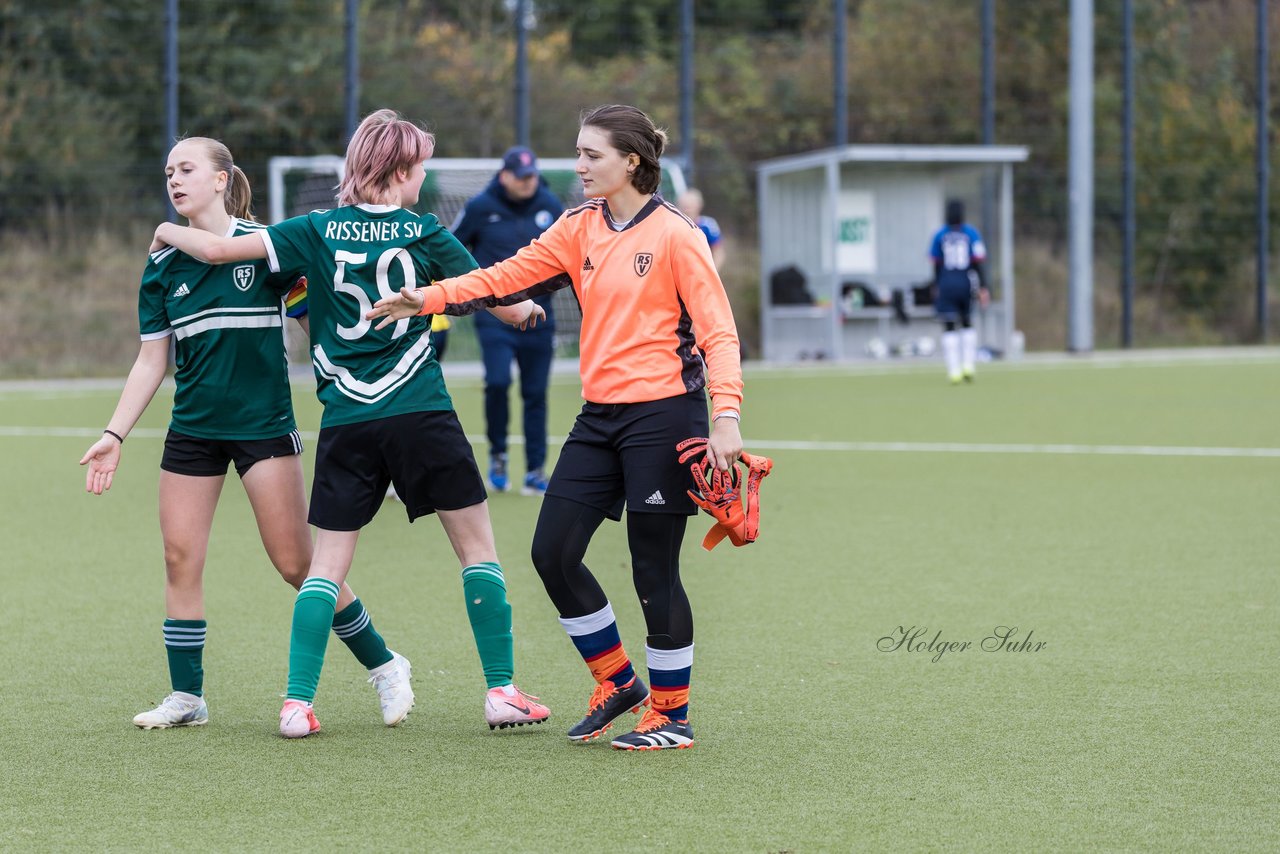 Bild 415 - wU19 Rissener SV - VfL Pinneberg : Ergebnis: 9:1